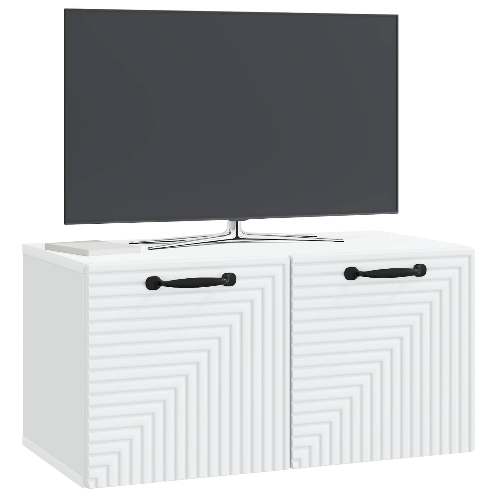 TV ormar za zid Bijela 59,5 x 31 x 30 cm Konstruirano drvo