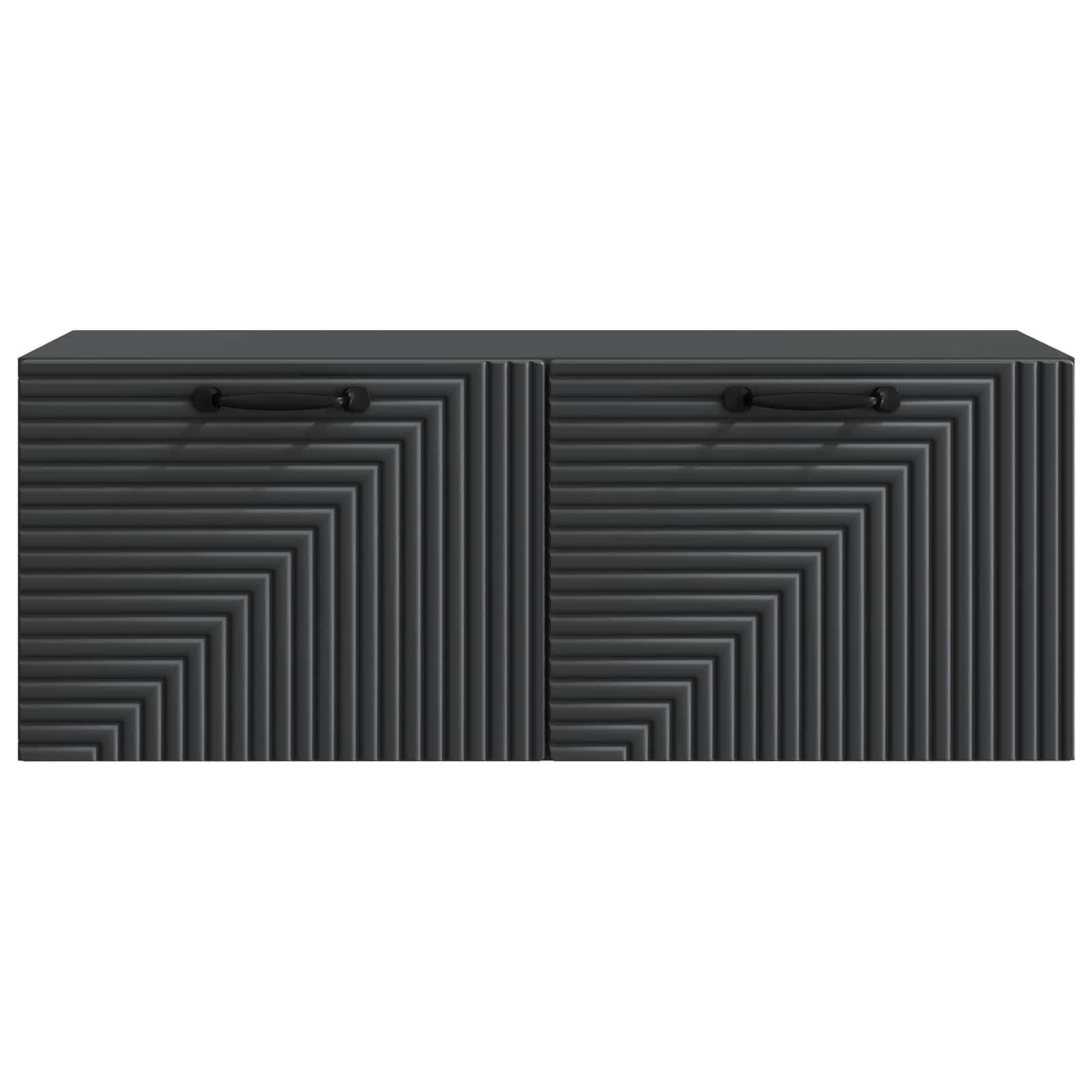 TV ormar za zid Zidne Crna 78,5 x 31 x 30 cm Konstruirano drvo