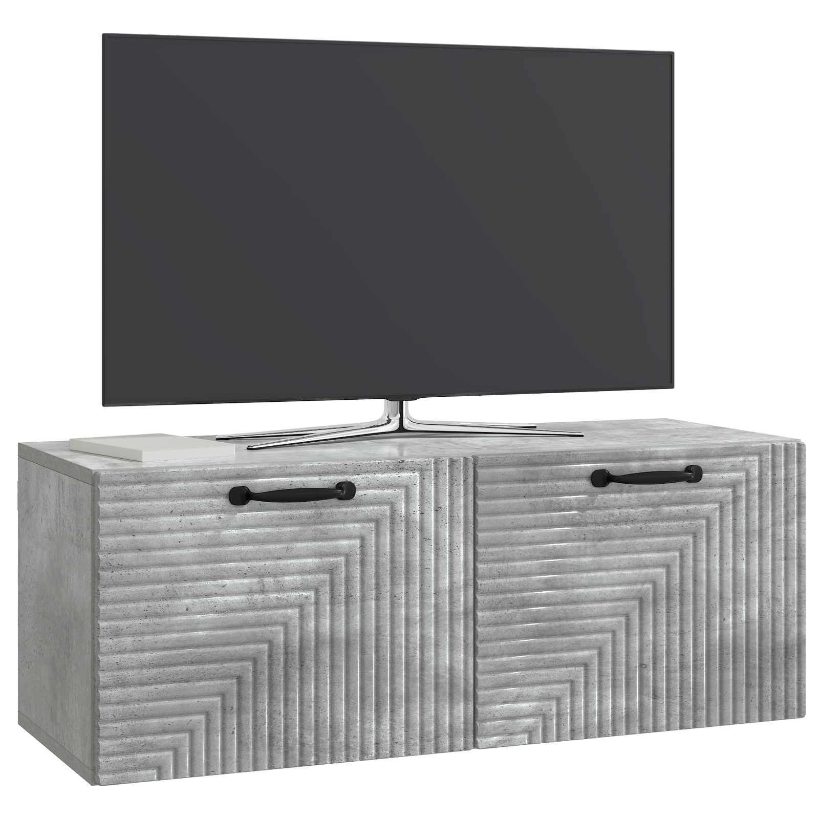 TV ormar za zid Zidne Betonska siva 78,5 x 31 x 30 cm