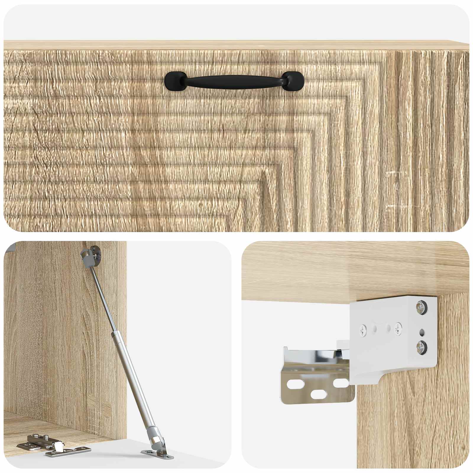 TV ormar za zid Hrast sonoma 98 x 31 x 30 cm Konstruirano drvo