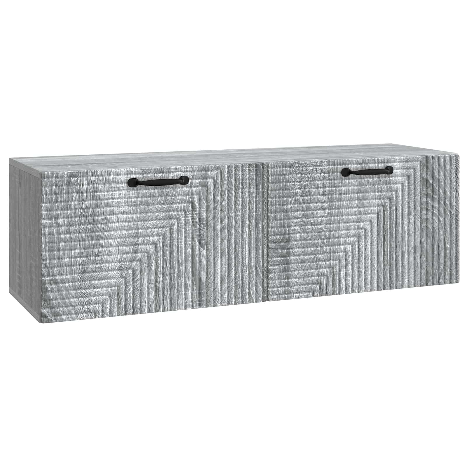 TV ormar za zid Siva sonoma 98 x 31 x 30 cm Konstruirano drvo