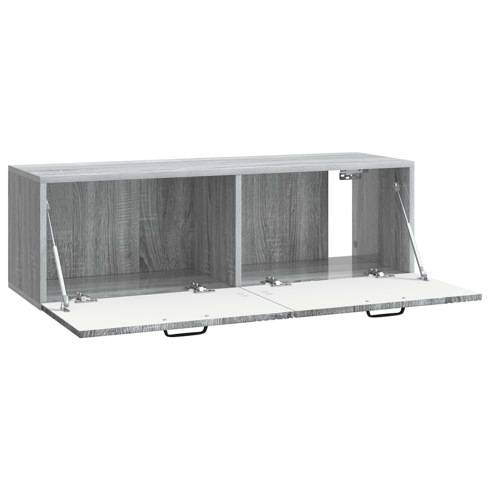 TV ormar za zid Siva sonoma 98 x 31 x 30 cm Konstruirano drvo