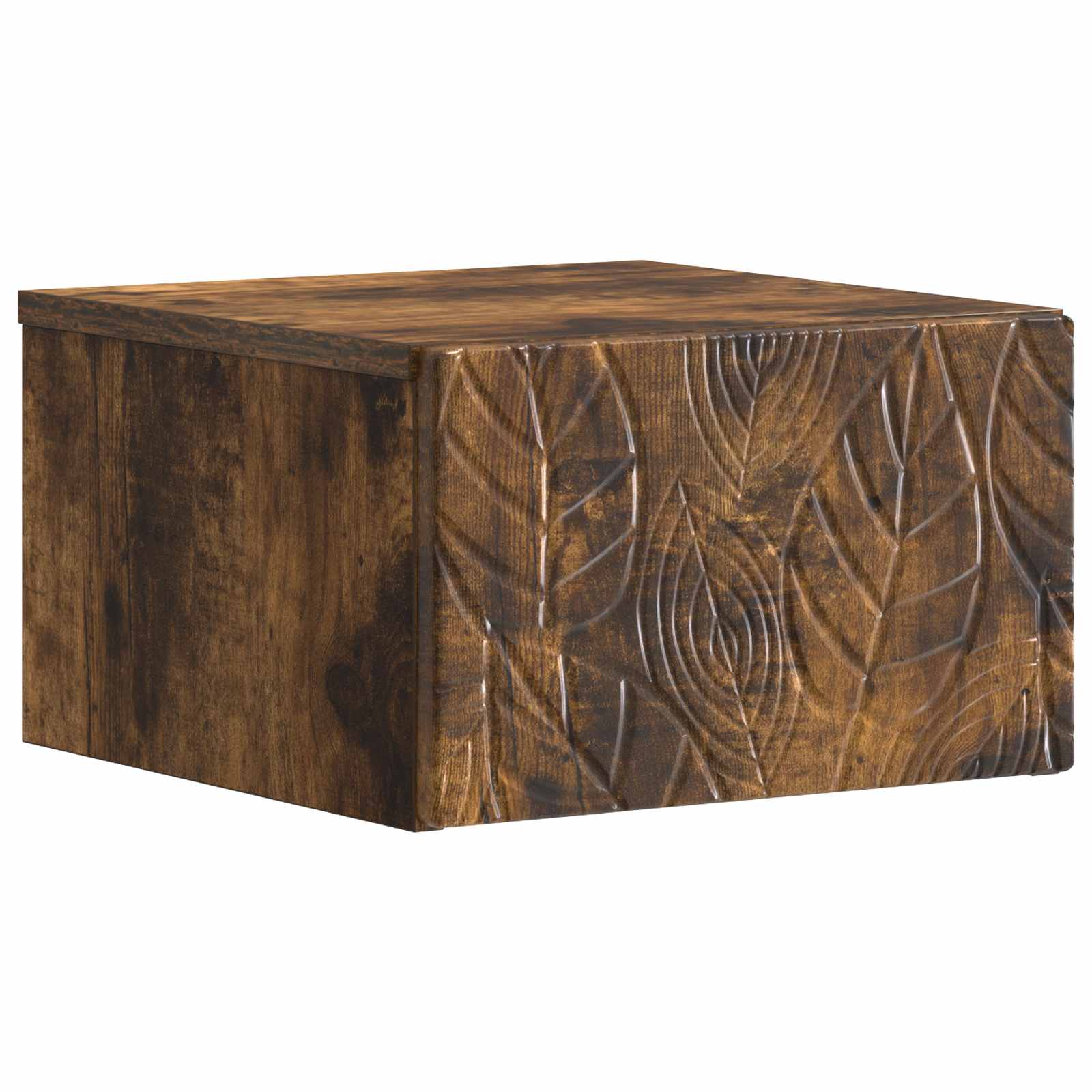 Stolna montirana na zid 2 pcs Dimljeni hrast 34,5 x 33 x 20 cm