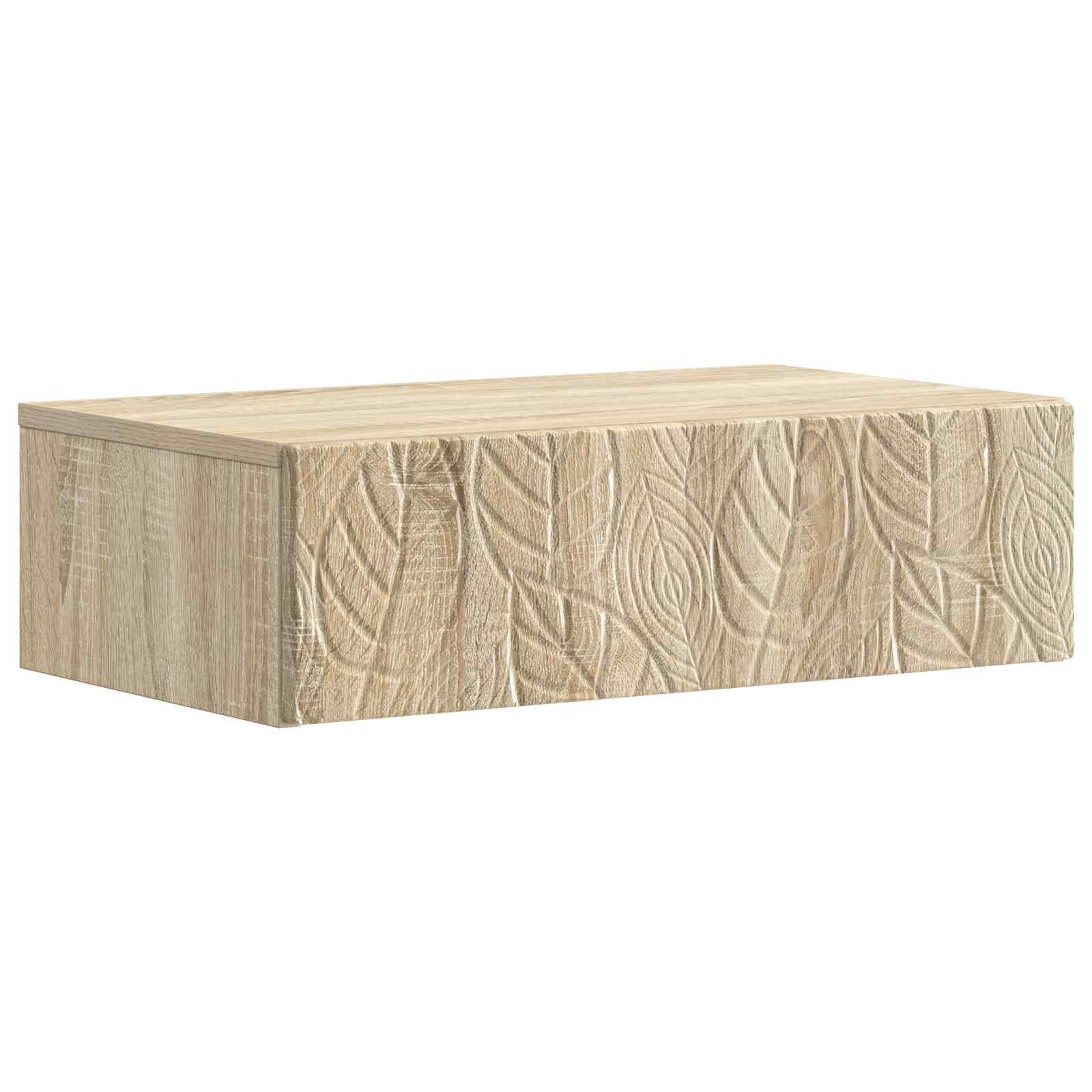 Stolna montirana na zid Hrast sonoma 59 x 34,5 x 17 cm