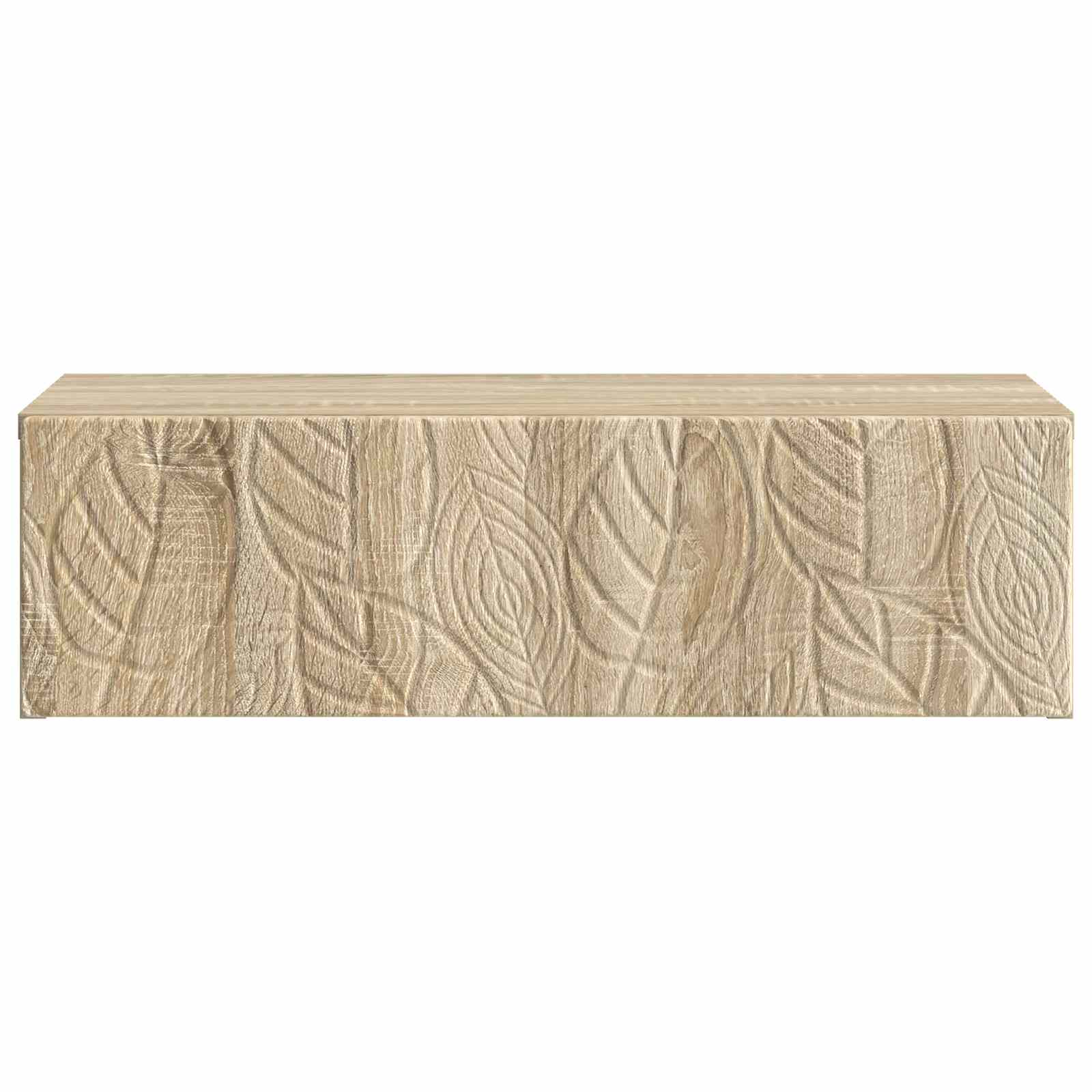 Stolna montirana na zid Hrast sonoma 59 x 34,5 x 17 cm