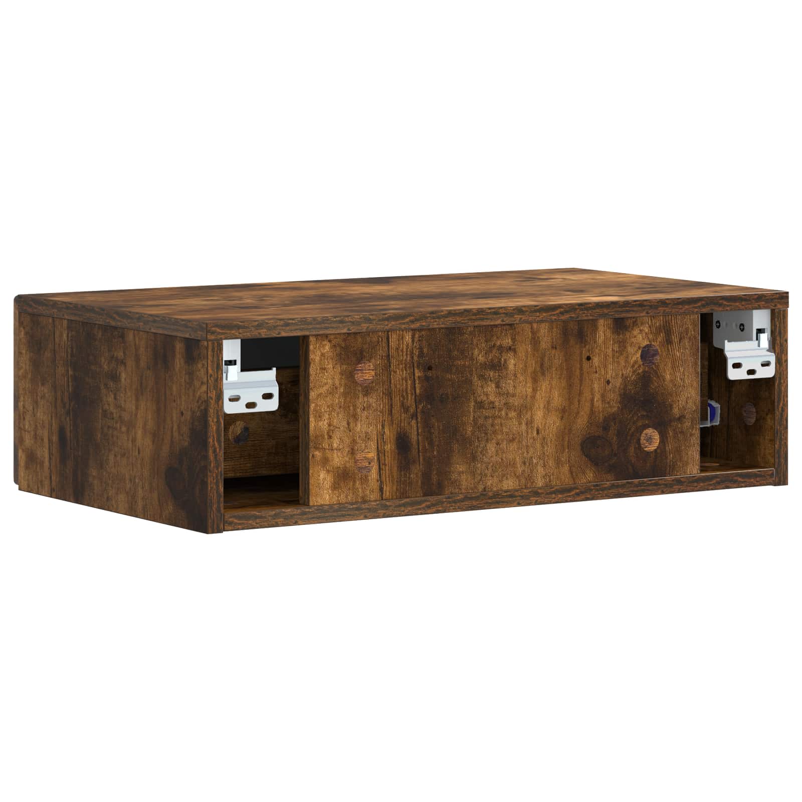 Stolna montirana na zid Dimljeni hrast 59 x 34,5 x 17 cm