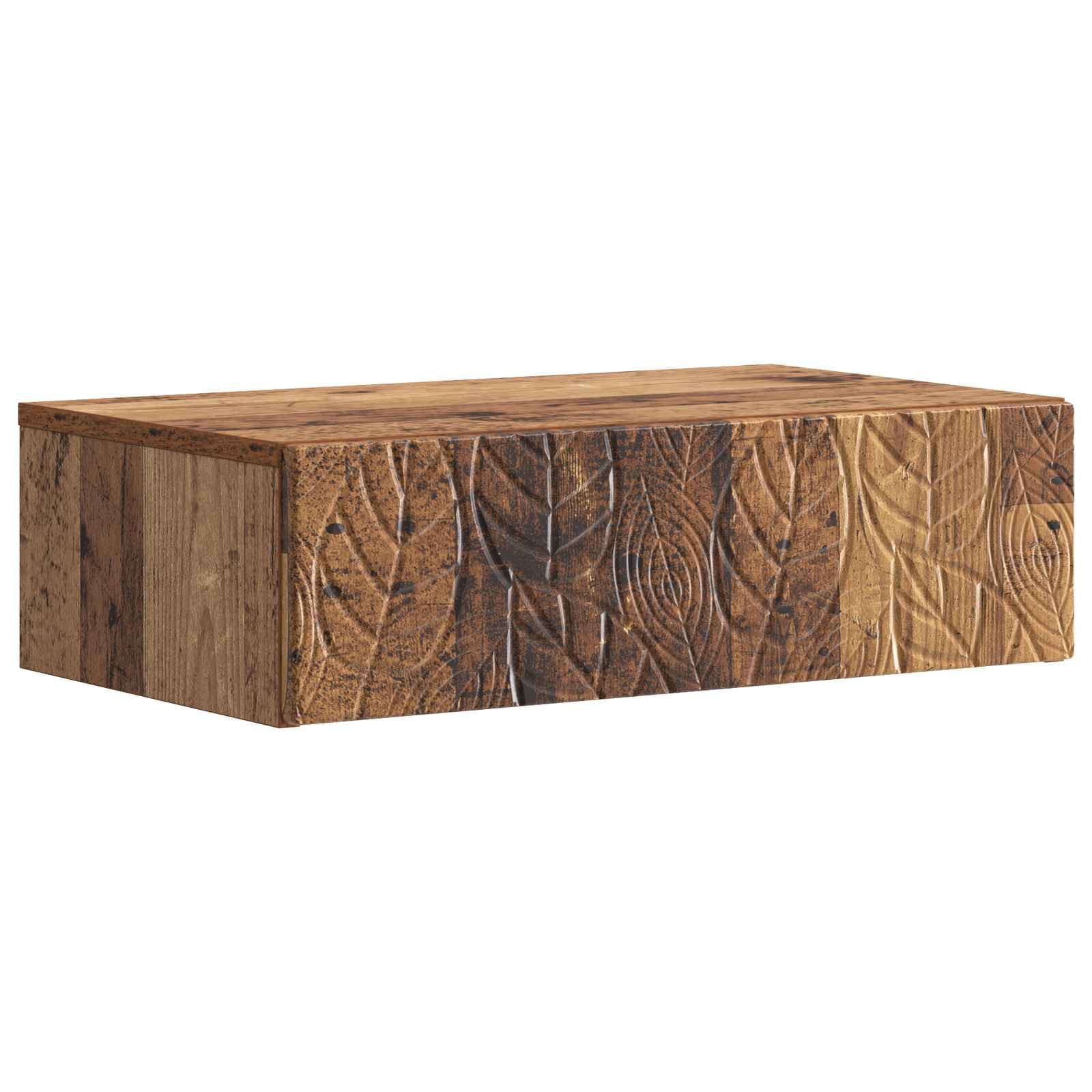 Stolna montirana na zid Staro drvo 59 x 34,5 x 17 cm