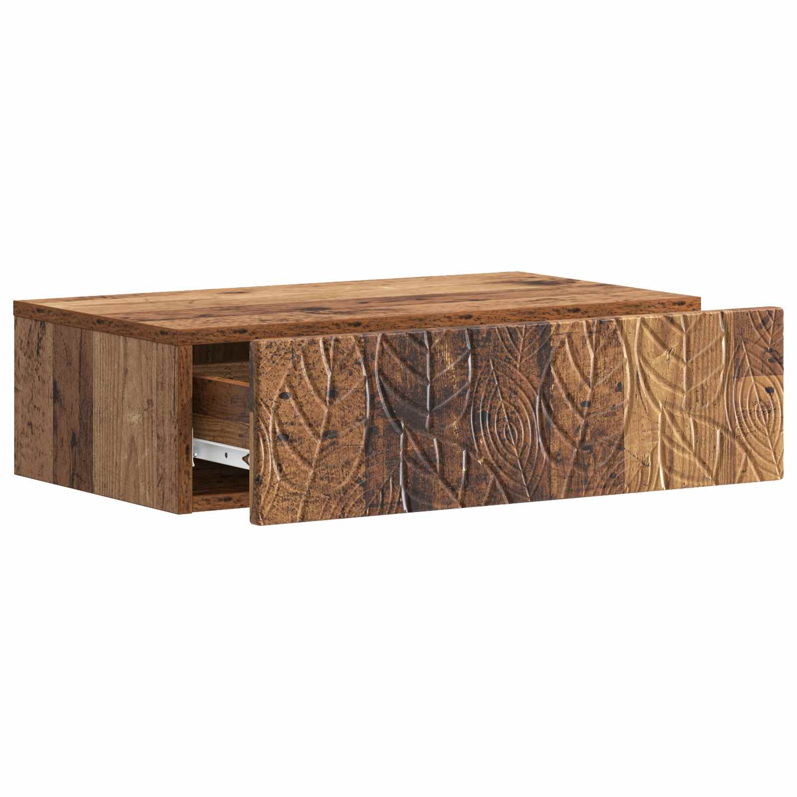 Stolna montirana na zid Staro drvo 59 x 34,5 x 17 cm