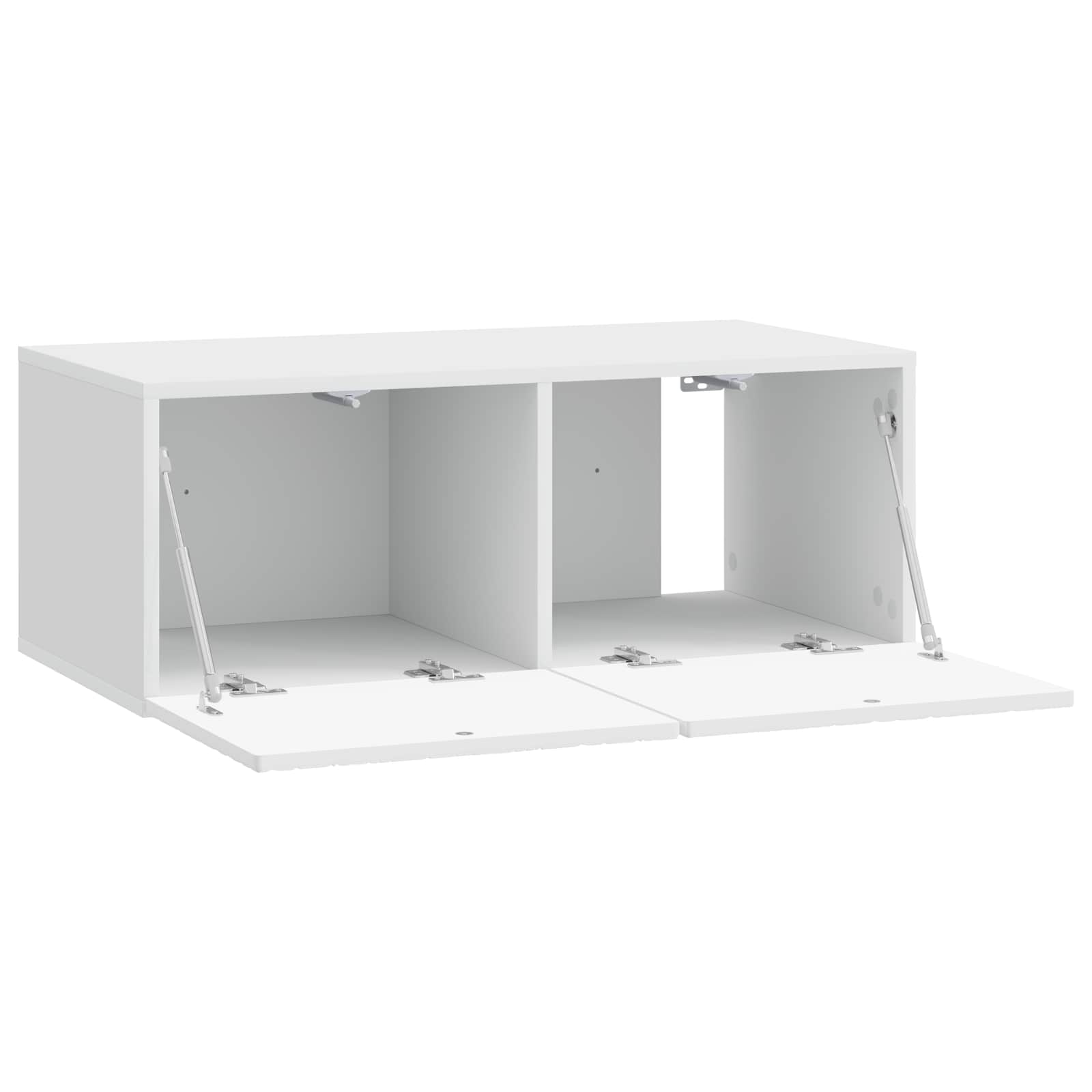 TV ormar za zid 59,5 x 41 x 30 cm Bijela visokog sjaja