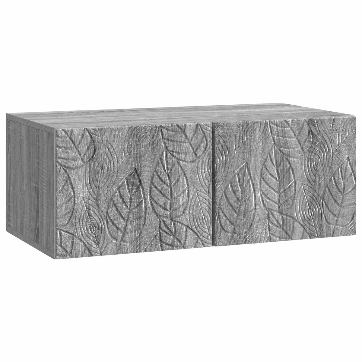 TV ormar za zid 59,5 x 41 x 30 cm Siva Sonoma Konstruirano drvo