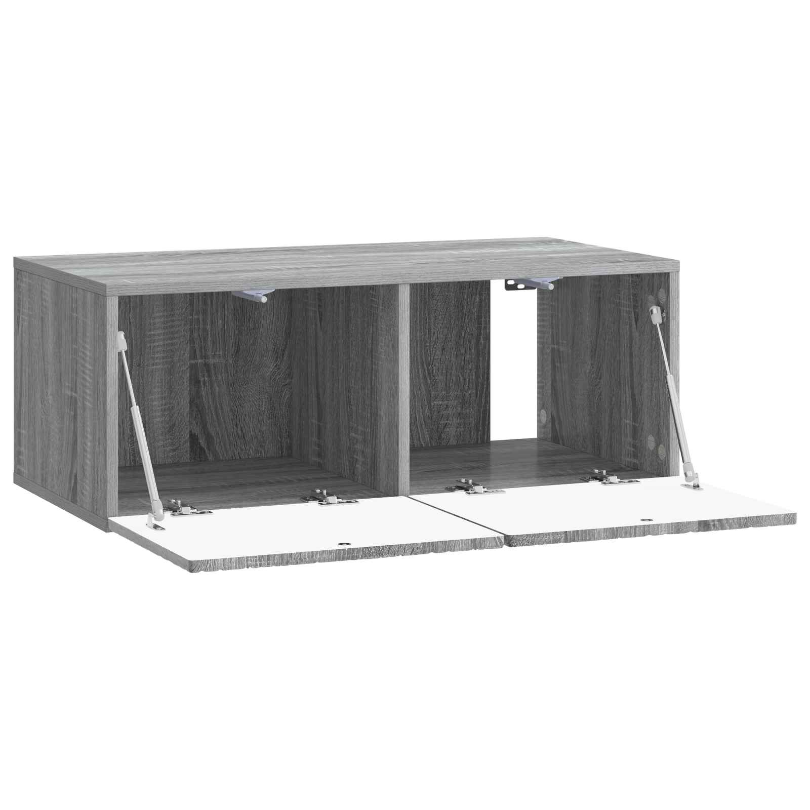 TV ormar za zid 59,5 x 41 x 30 cm Siva Sonoma Konstruirano drvo