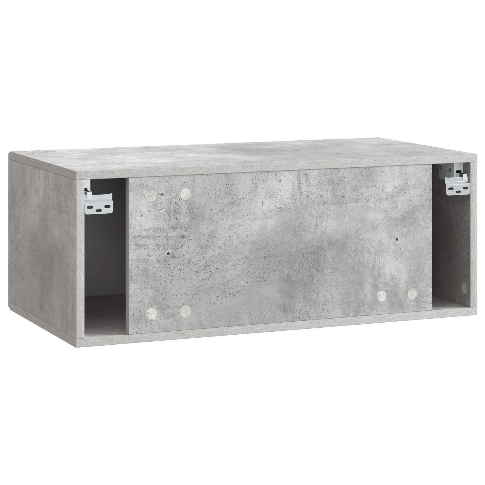 TV ormar za zid 78,5 x 41 x 30 cm Betonska siva