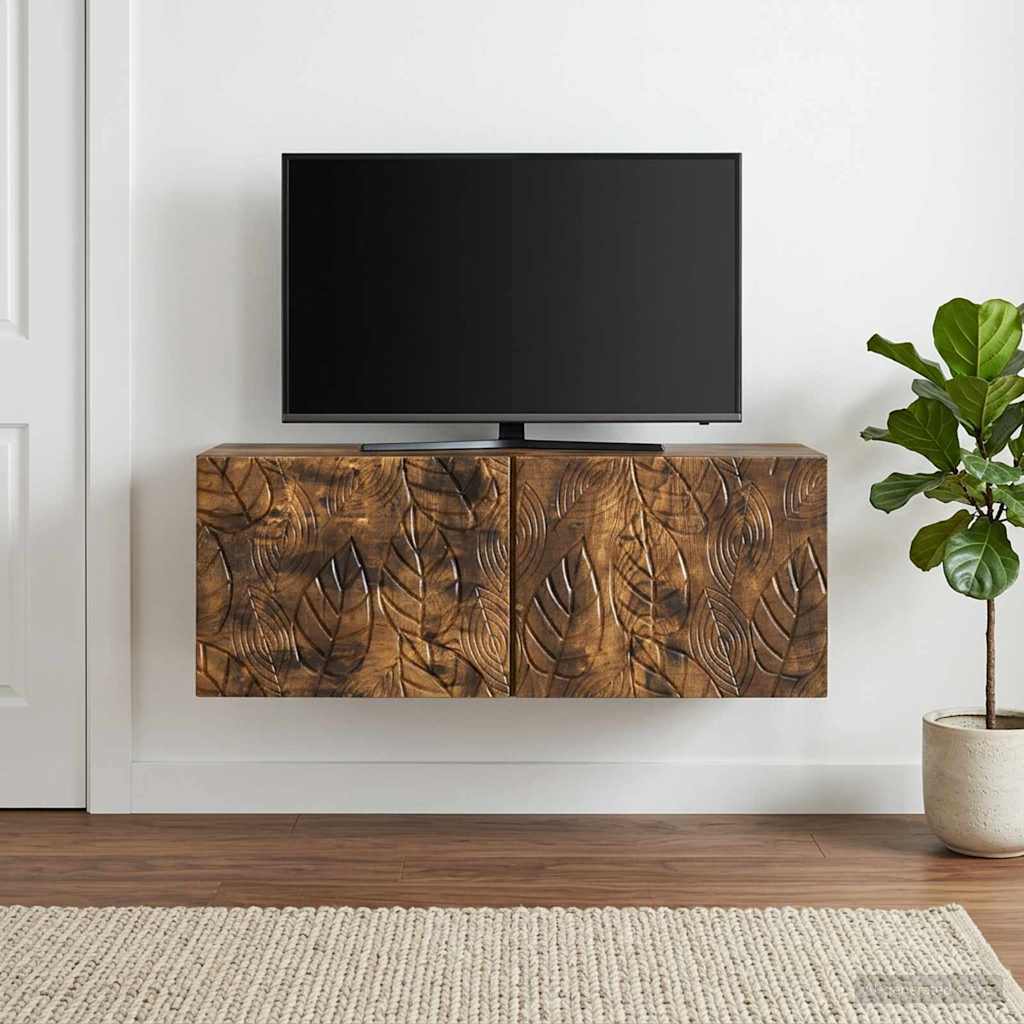 TV ormar za zid 78,5 x 41 x 30 cm Dimljeni hrast