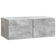 TV ormar za zid 59,5 x 31 cm Betonska siva Konstruirano drvo