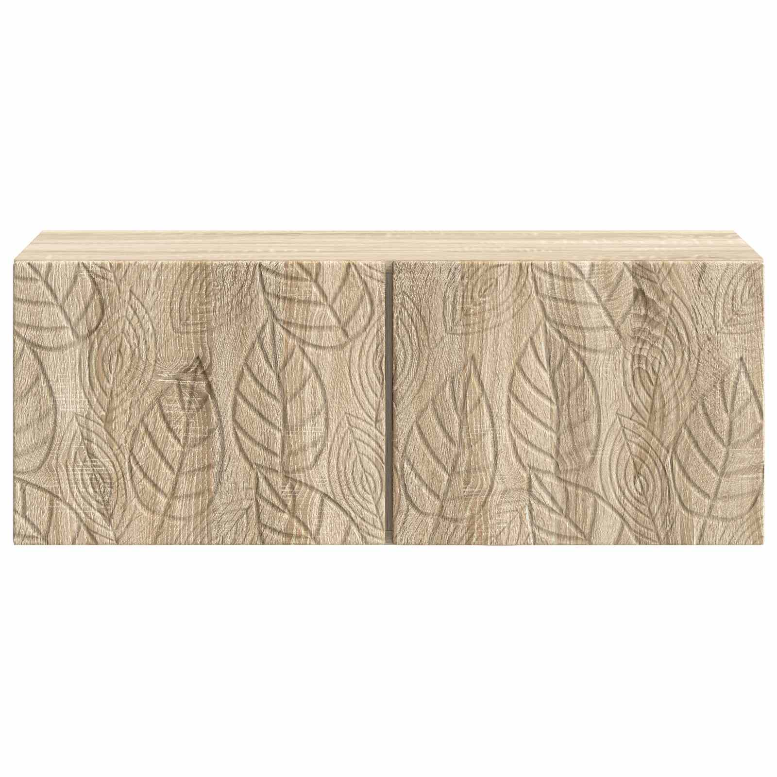 TV ormar za zid 78,5 x 31 cm Hrast sonoma Konstruirano drvo