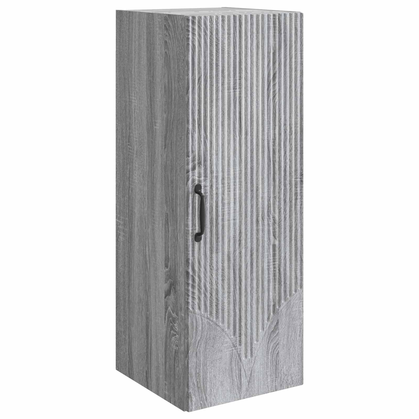 Ormar za montažu na zid Siva Sonoma 33 x 34,5 x 90 cm