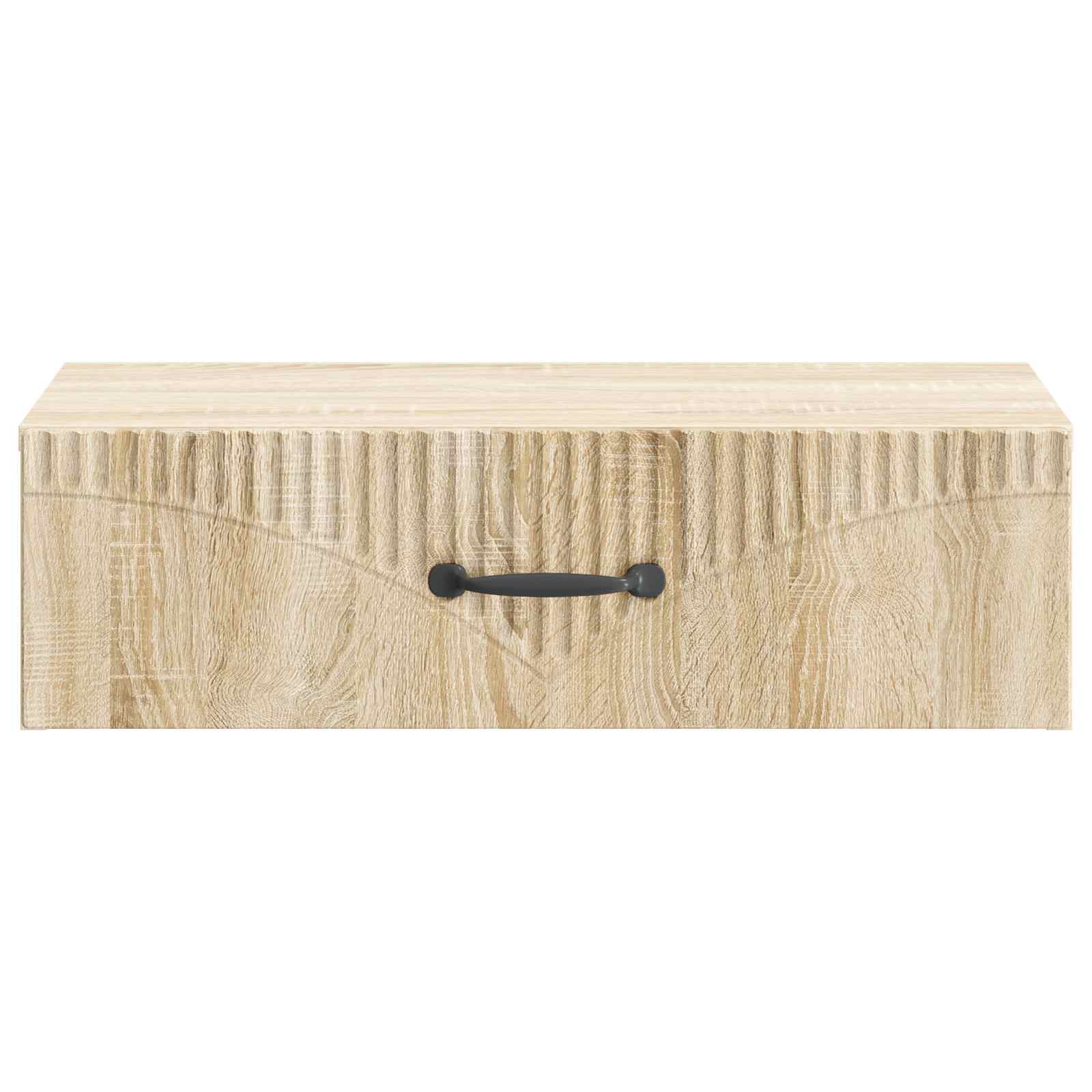 Stolna montirana na zid Hrast sonoma 59 x 34,5 x 17 cm