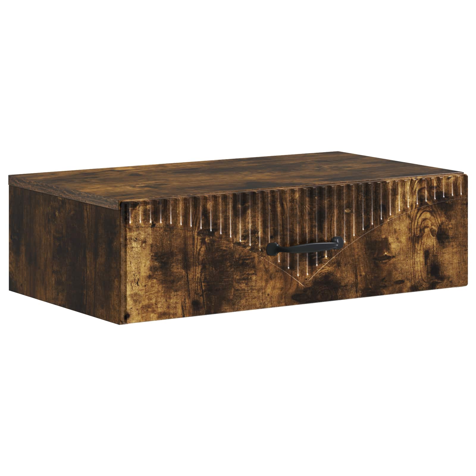 Stolna montirana na zid Dimljeni hrast 59 x 34,5 x 17 cm