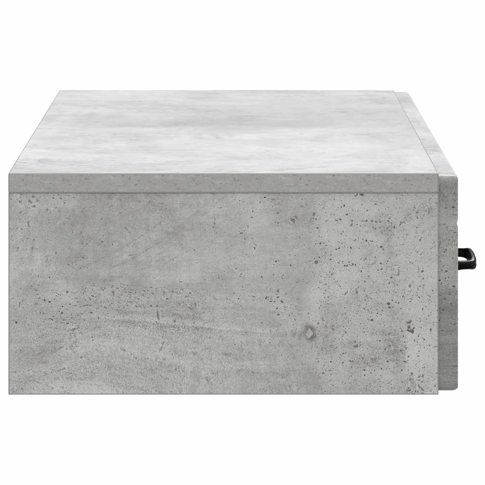 Stolna montirana na zid Betonska siva 87,5 x 34,5 x 17 cm