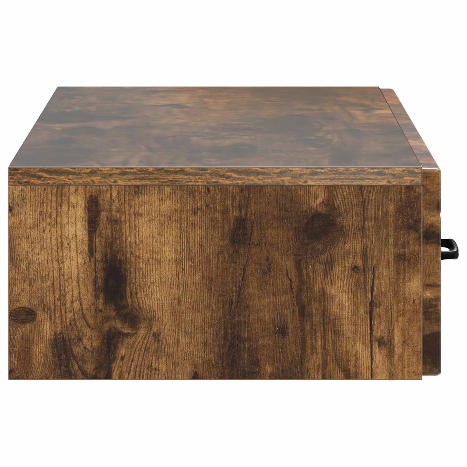 Stolna montirana na zid Dimljeni hrast 87,5 x 34,5 x 17 cm