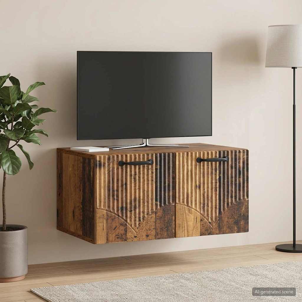 TV ormar za zid Staro drvo 59,5 x 41 x 30 cm Konstruirano drvo