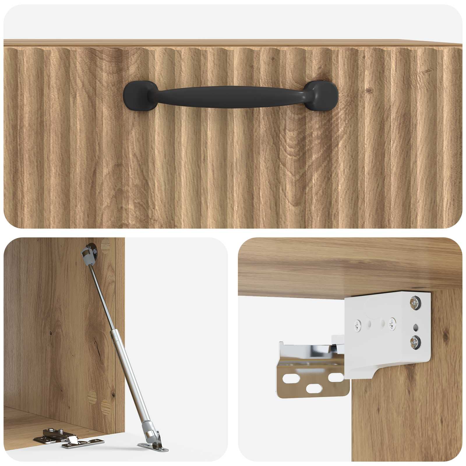 TV ormar za zid Zidne Hrast artisan 59,5 x 41 x 30 cm