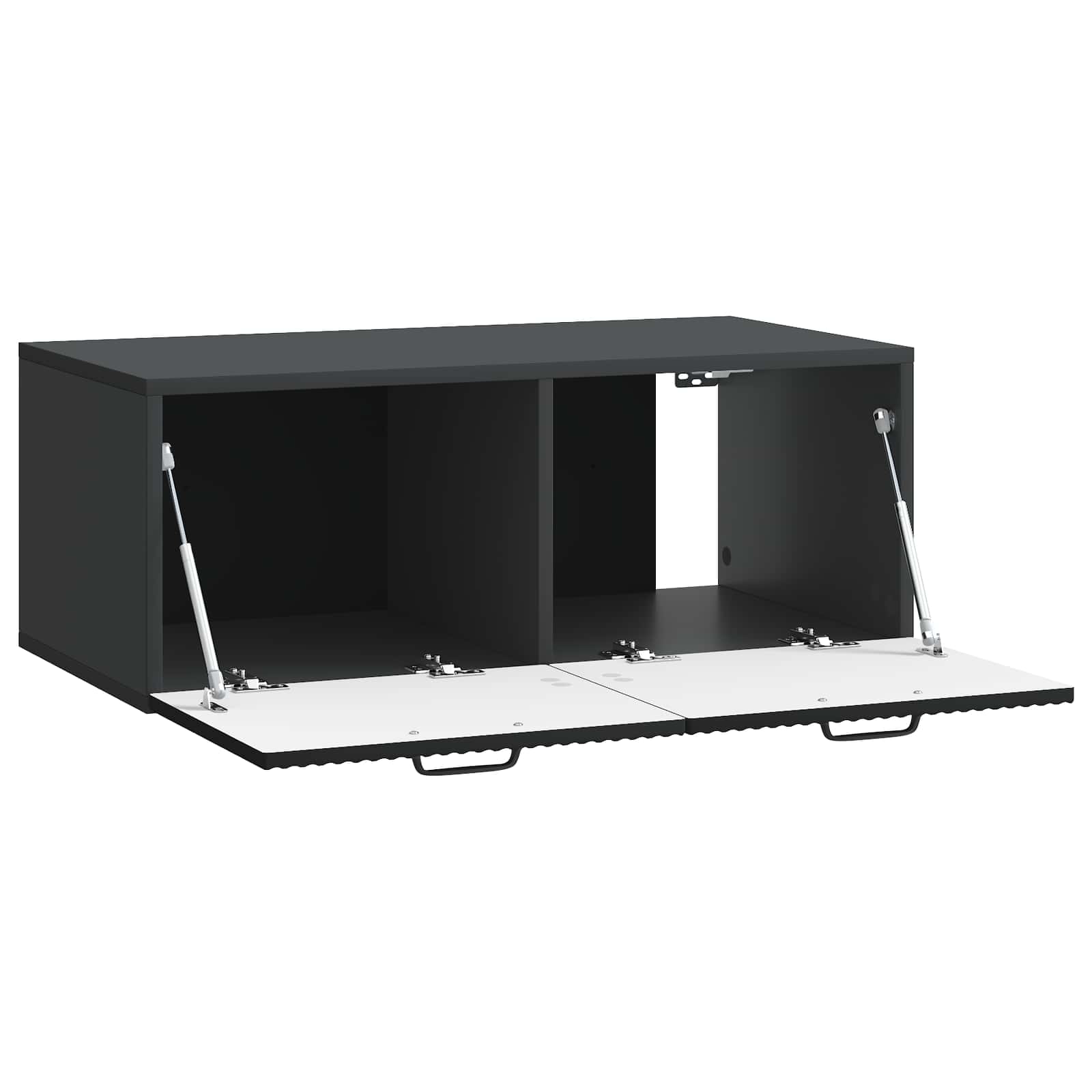 TV ormar za zid Zidne Crna 78,5 x 41 x 30 cm Konstruirano drvo