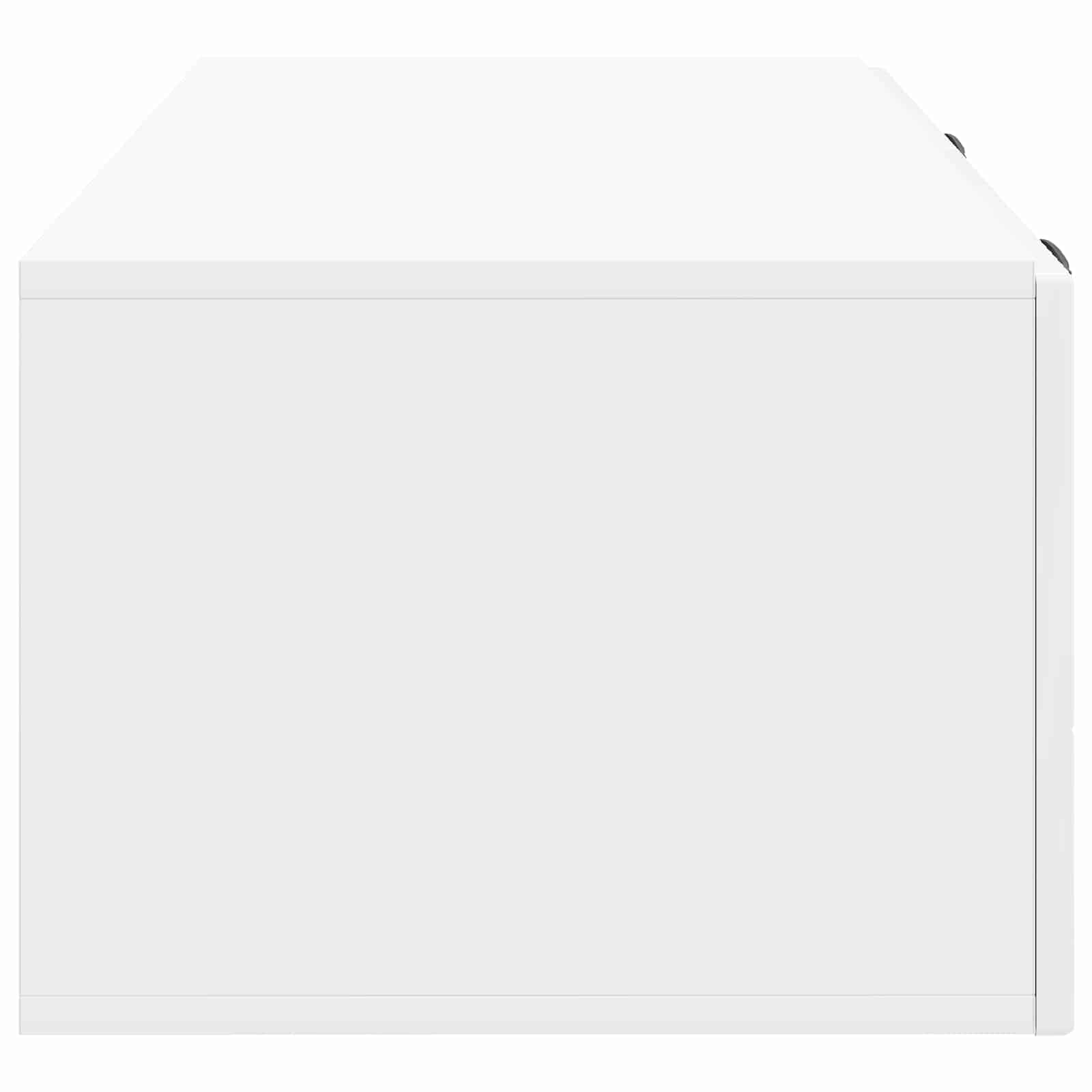 TV ormar za zid Zidne Bijela visokog sjaja 78,5 x 41 x 30 cm