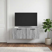 TV ormar za zid Siva sonoma 78,5 x 41 x 30 cm Konstruirano drvo