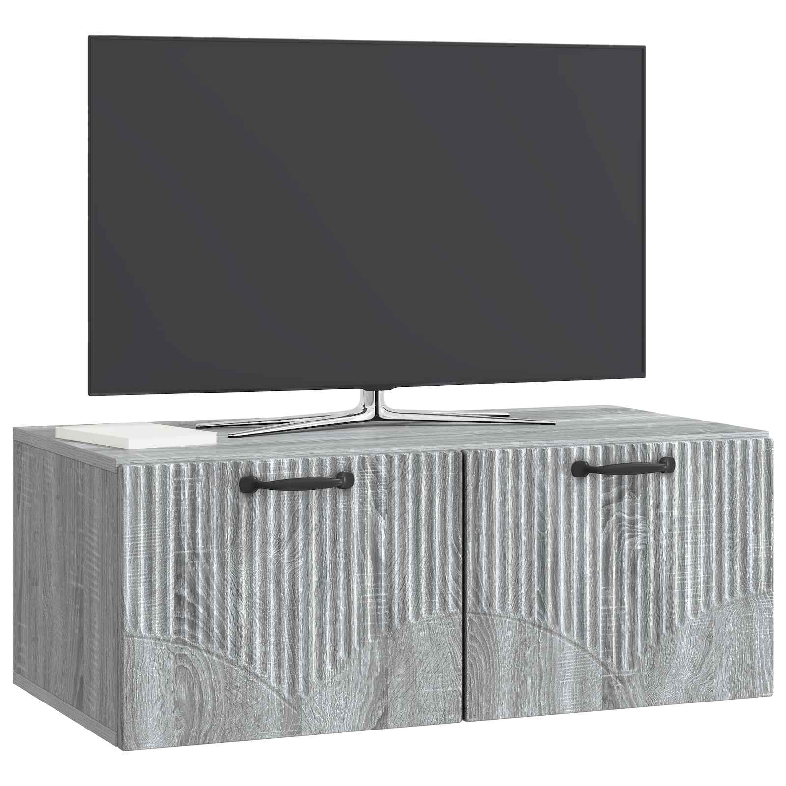 TV ormar za zid Siva sonoma 78,5 x 41 x 30 cm Konstruirano drvo