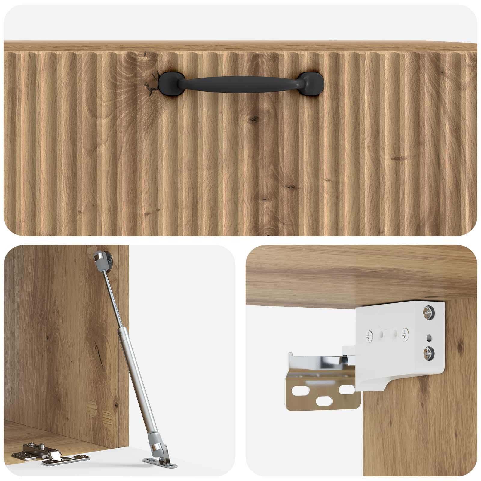 TV ormar za zid Zidne Hrast artisan 78,5 x 41 x 30 cm