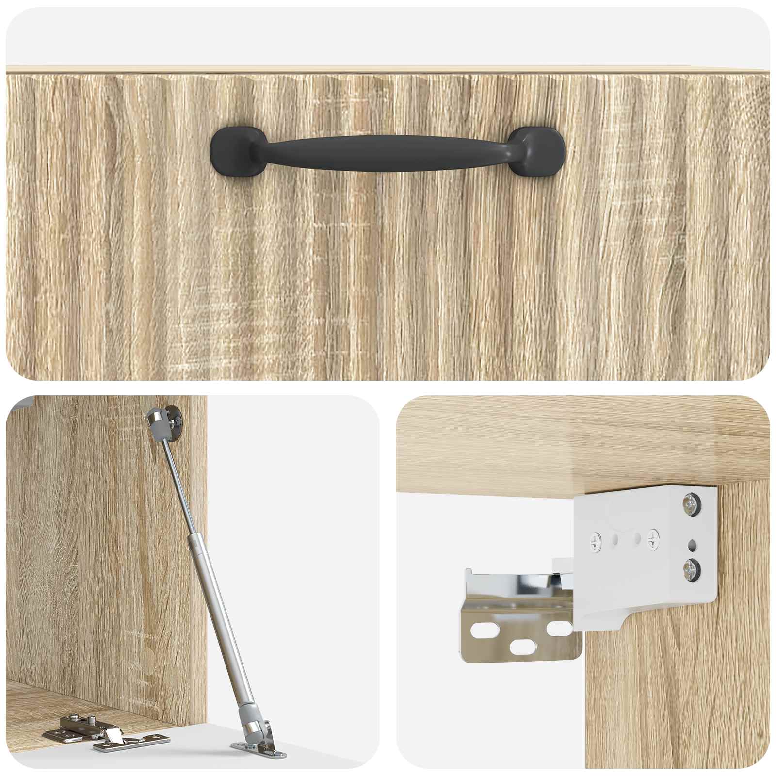 TV ormar za zid Zidne Hrast sonoma 59,5 x 31 x 30 cm