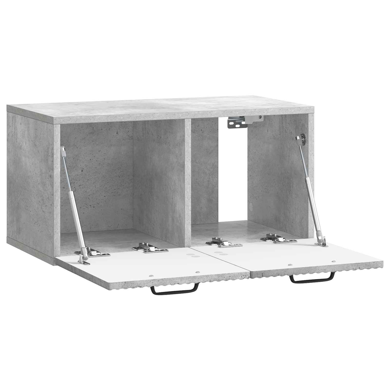 TV ormar za zid Zidne Betonska siva 59,5 x 31 x 30 cm