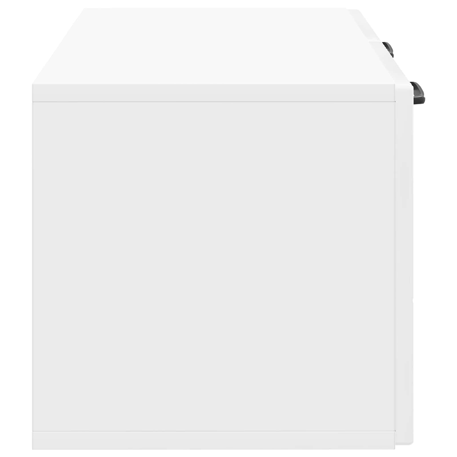 TV ormar za zid Zidne Bijela visokog sjaja 59,5 x 31 x 30 cm