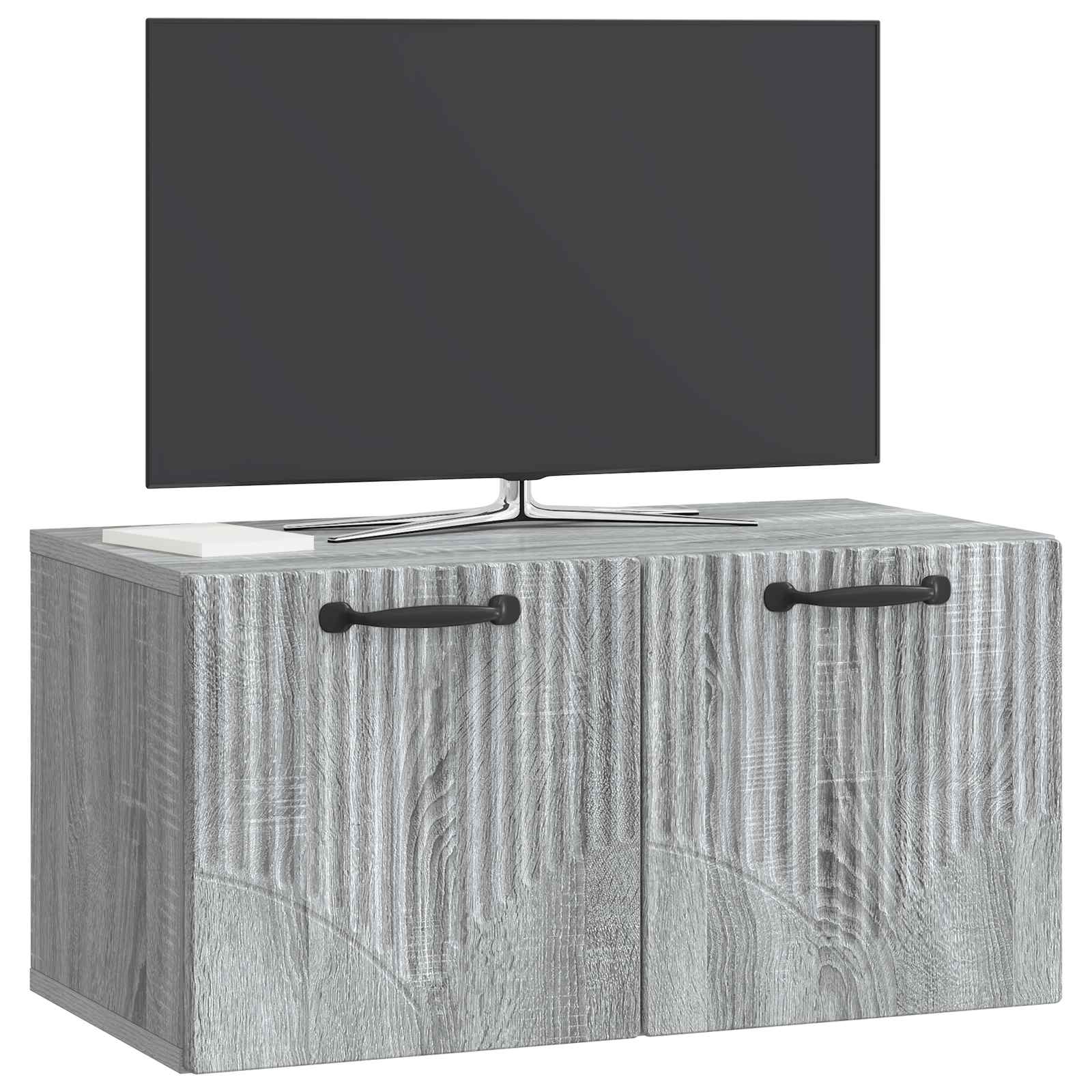 TV ormar za zid Siva sonoma 59,5 x 31 x 30 cm Konstruirano drvo
