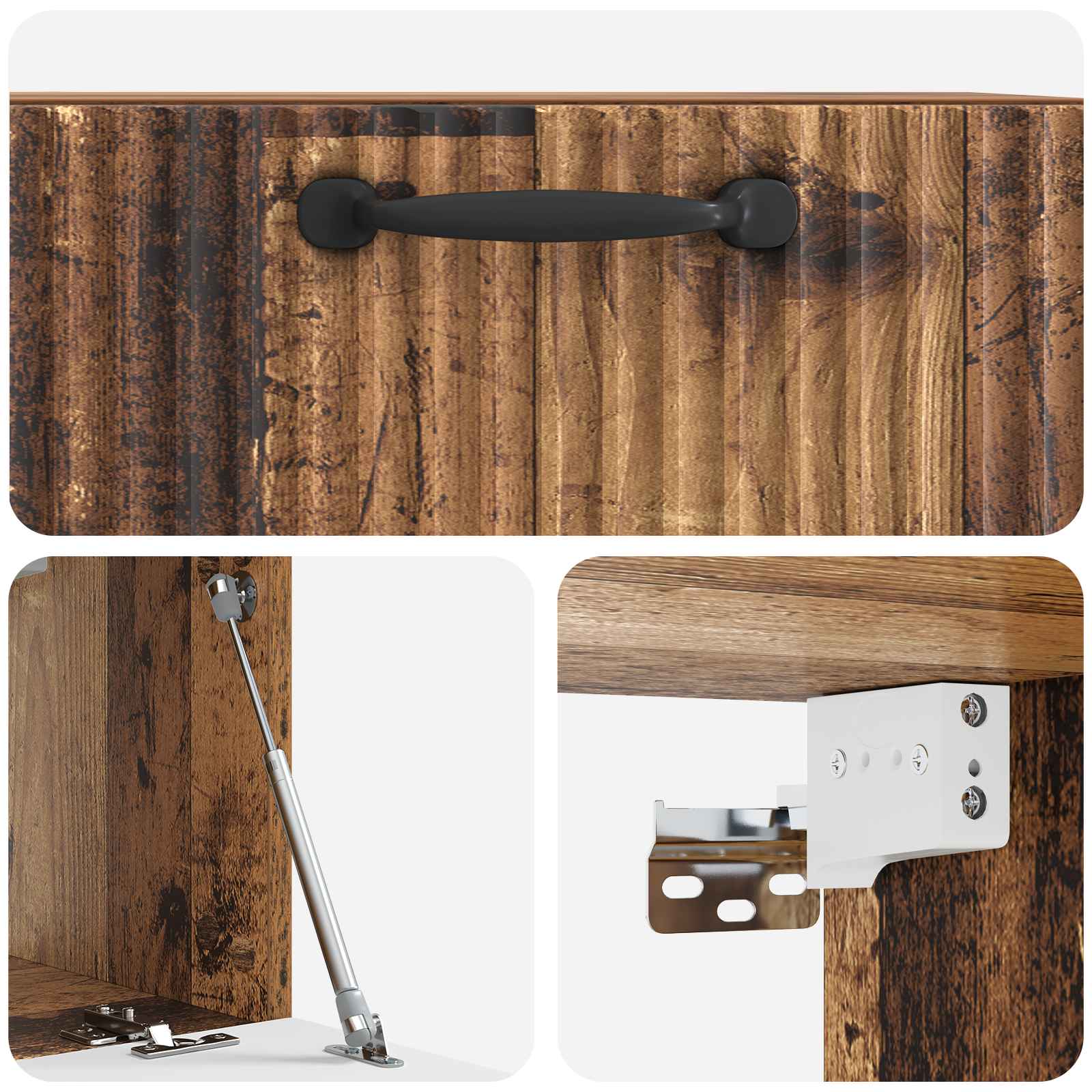 TV ormar za zid Staro drvo 59,5 x 31 x 30 cm Konstruirano drvo