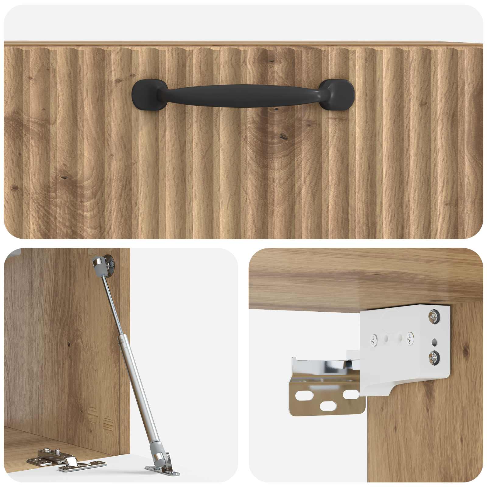 TV ormar za zid Zidne Hrast artisan 59,5 x 31 x 30 cm