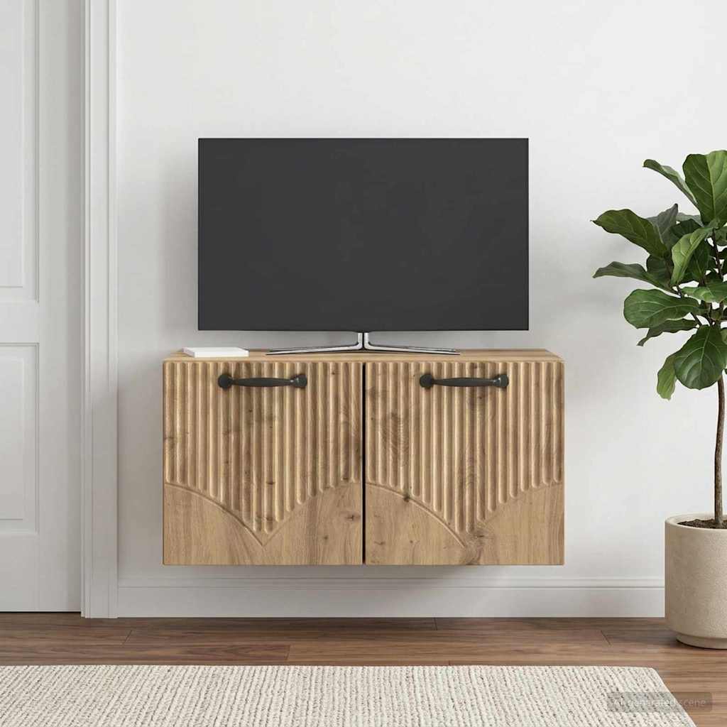 TV ormar za zid 59,5 x 31 x 30 cm Hrast artisan