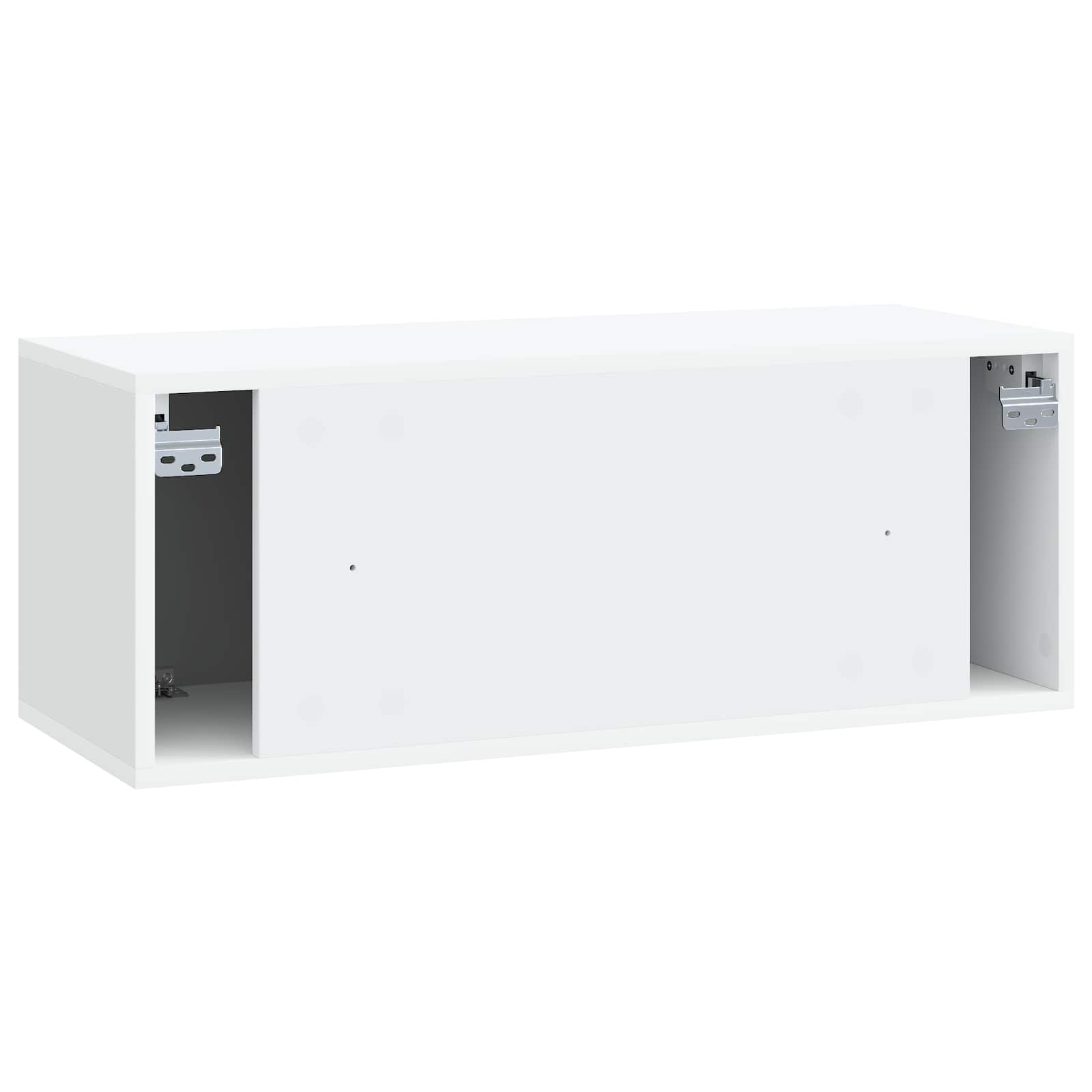TV ormar za zid Bijela 78,5 x 31 x 30 cm Konstruirano drvo