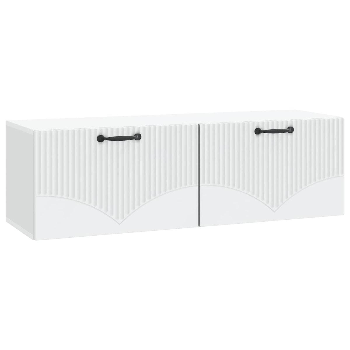 TV ormar za zid Zidne Bijela 98 x 31 x 30 cm Konstruirano drvo