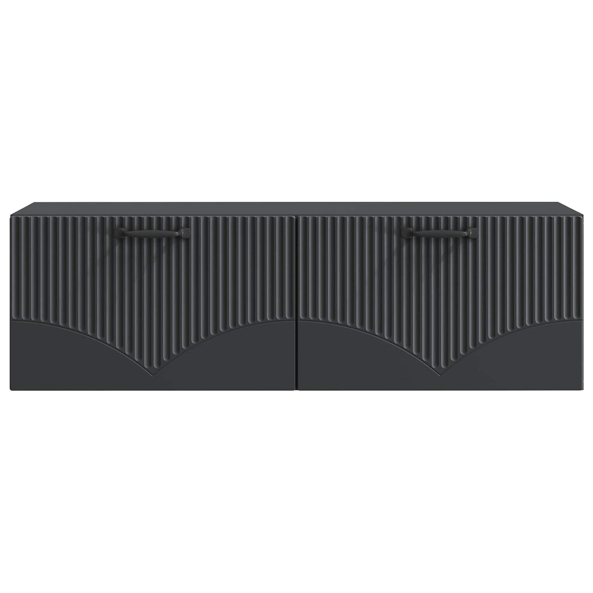 TV ormar za zid Zidne Crna 98 x 31 x 30 cm Konstruirano drvo