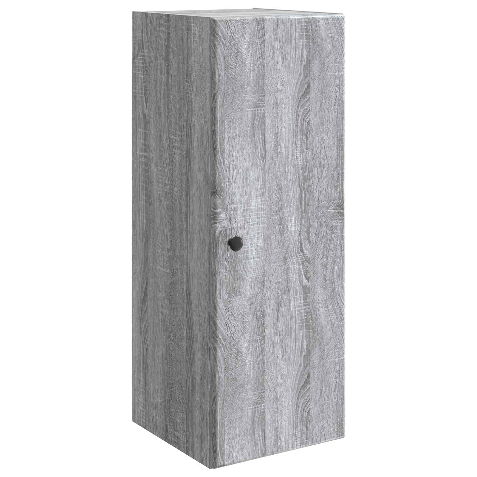 Ormar za montažu na zid Siva Sonoma 33 x 34,5 x 90 cm
