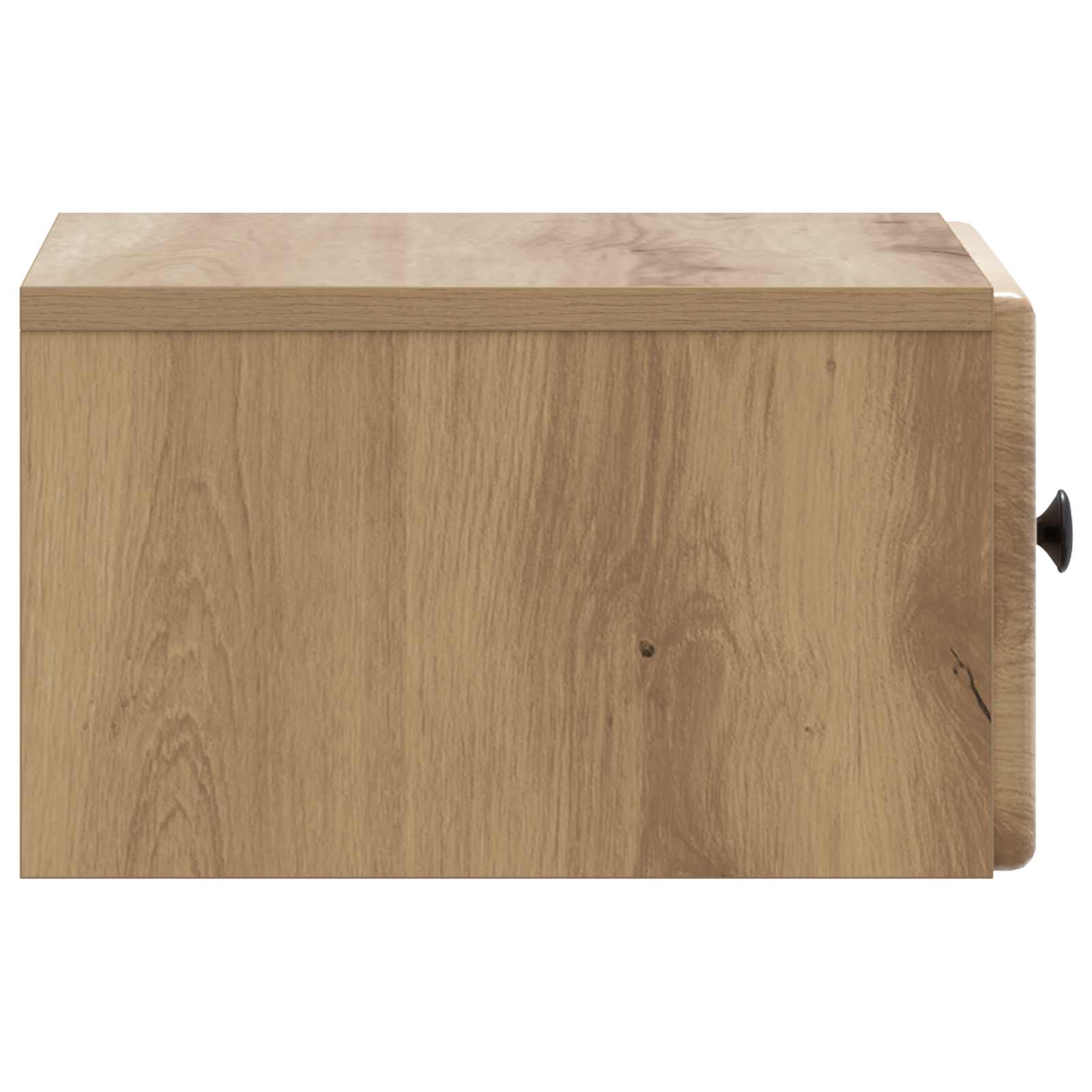 Noćni ormarić za montažu na zid s ladicama 2 pcs Hrast artisan