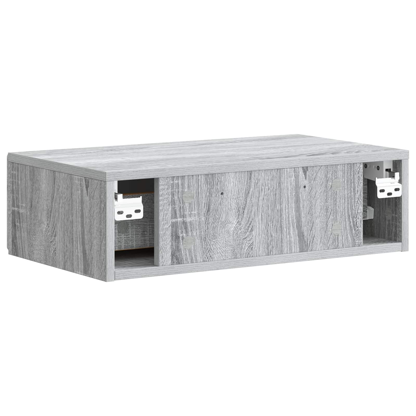 Stolna montirana na zid Siva sonoma 59 x 34,5 x 17 cm