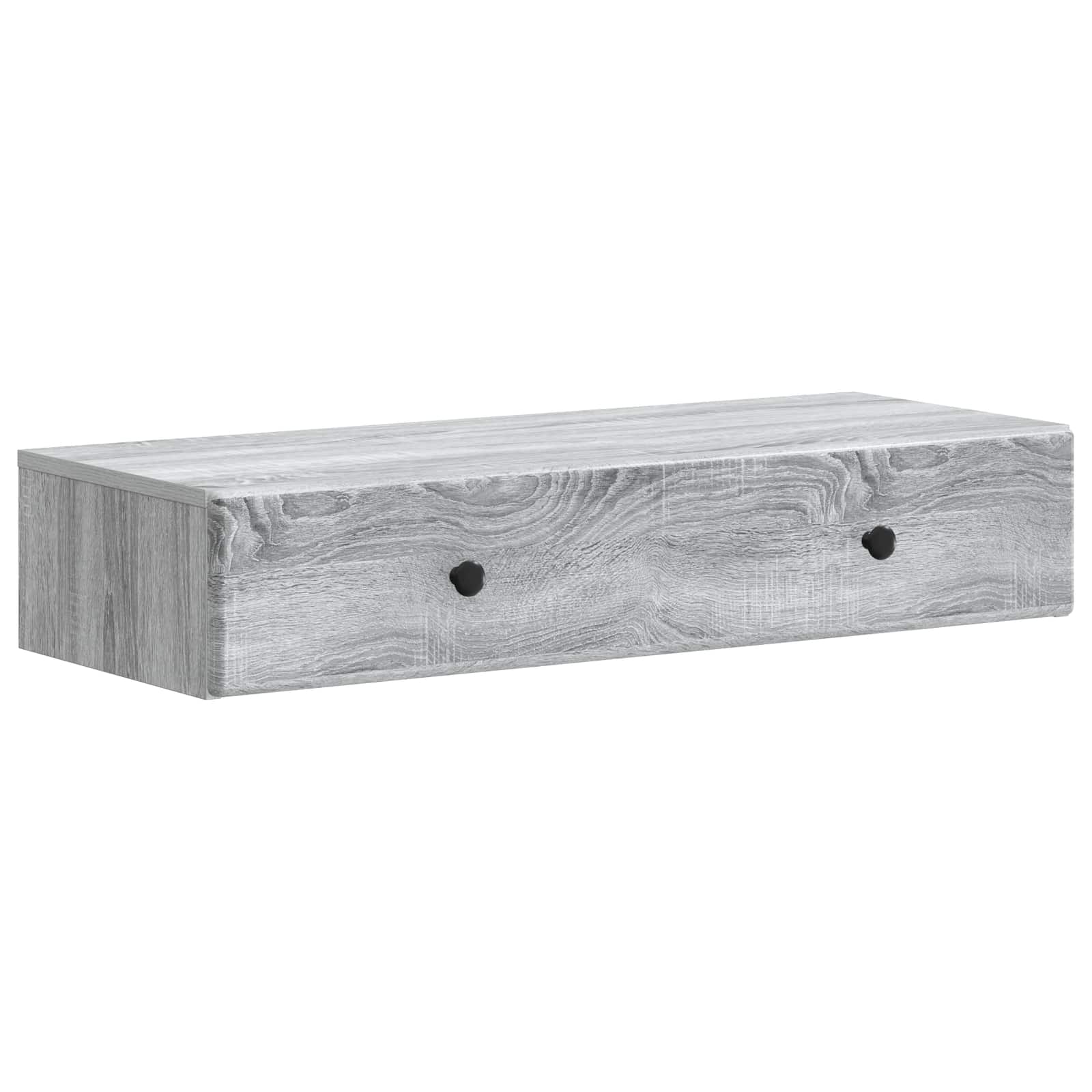 Stolna montirana na zid Siva sonoma 87,5 x 34,5 x 17 cm
