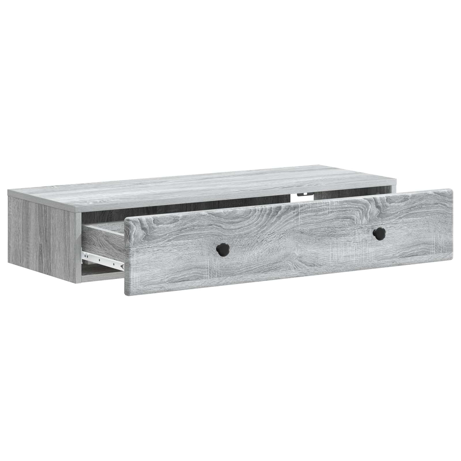 Stolna montirana na zid Siva sonoma 87,5 x 34,5 x 17 cm