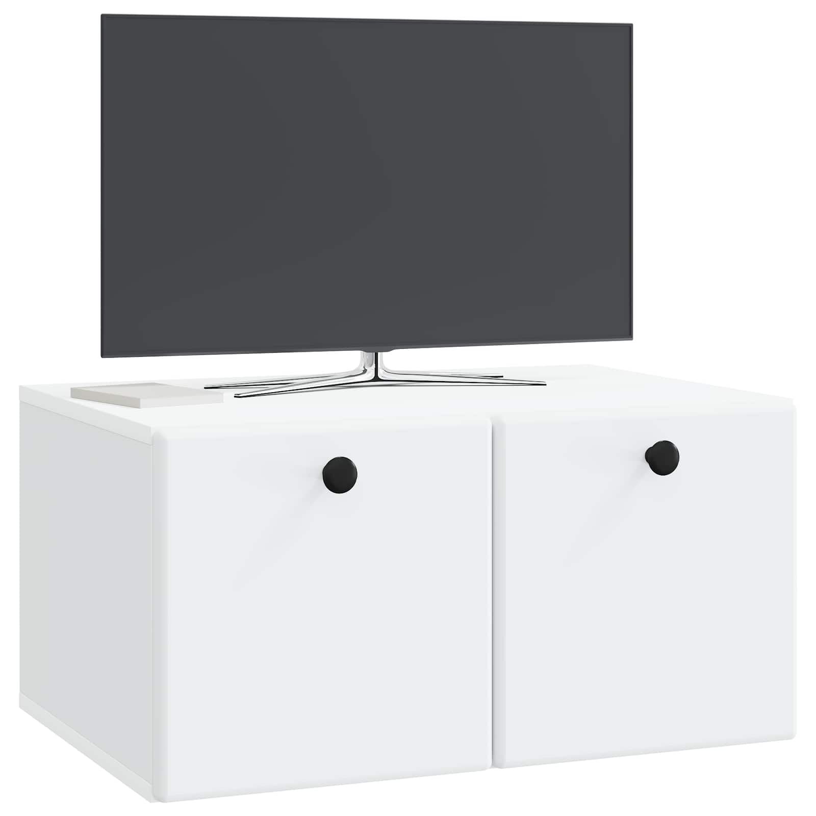 TV ormar za zid 59,5 x 41 x 30 cm Bijela Konstruirano drvo