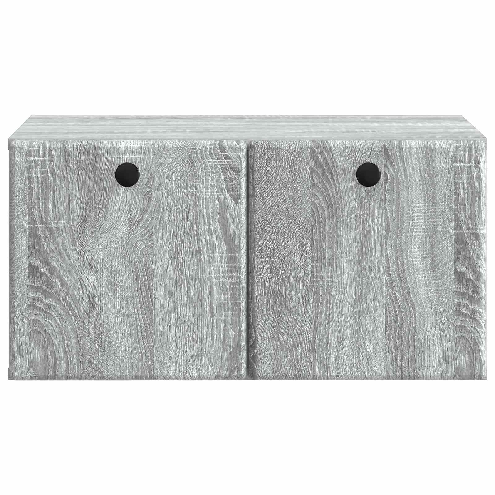 TV ormar za zid 59,5 x 41 x 30 cm Siva Sonoma Konstruirano drvo