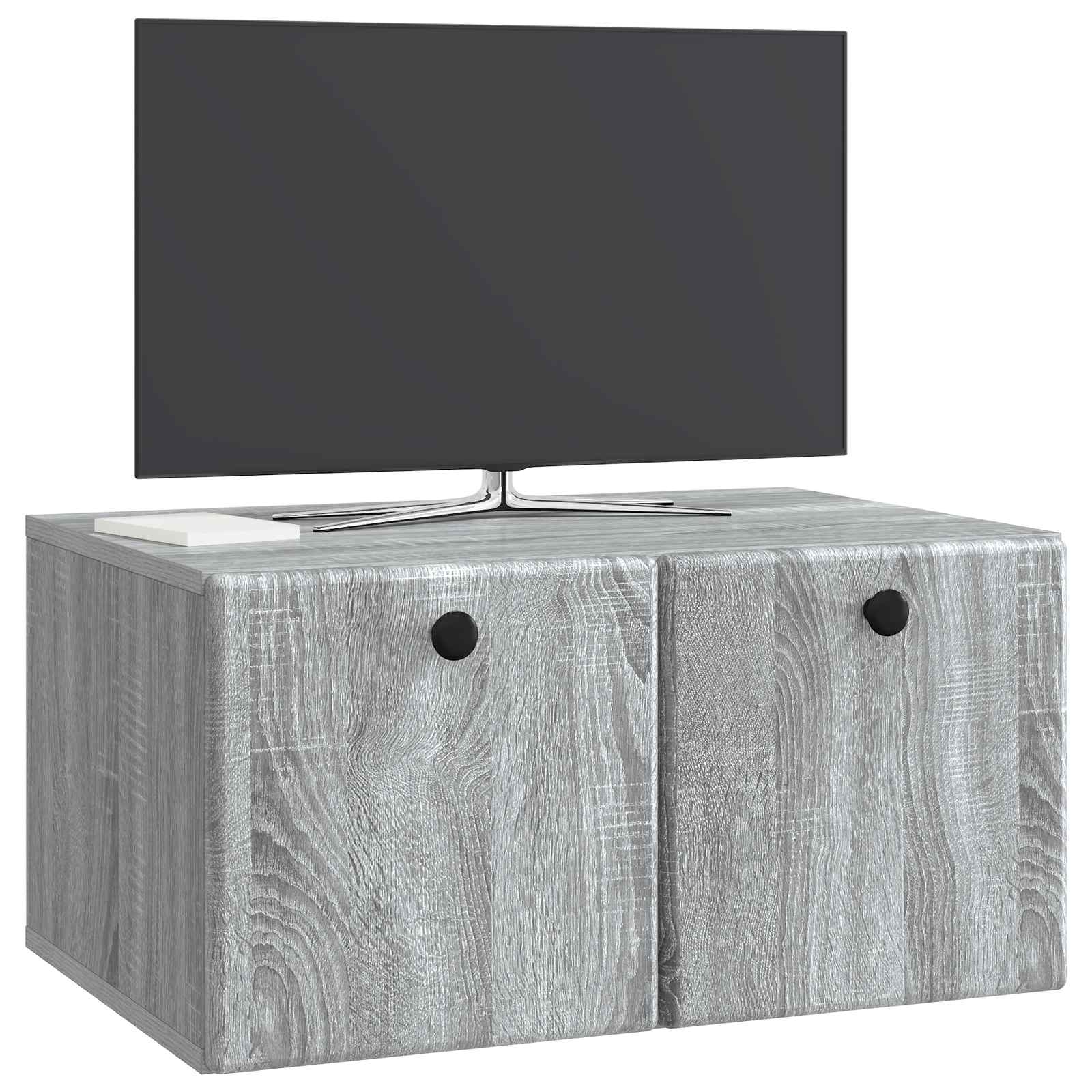 TV ormar za zid 59,5 x 41 x 30 cm Siva Sonoma Konstruirano drvo