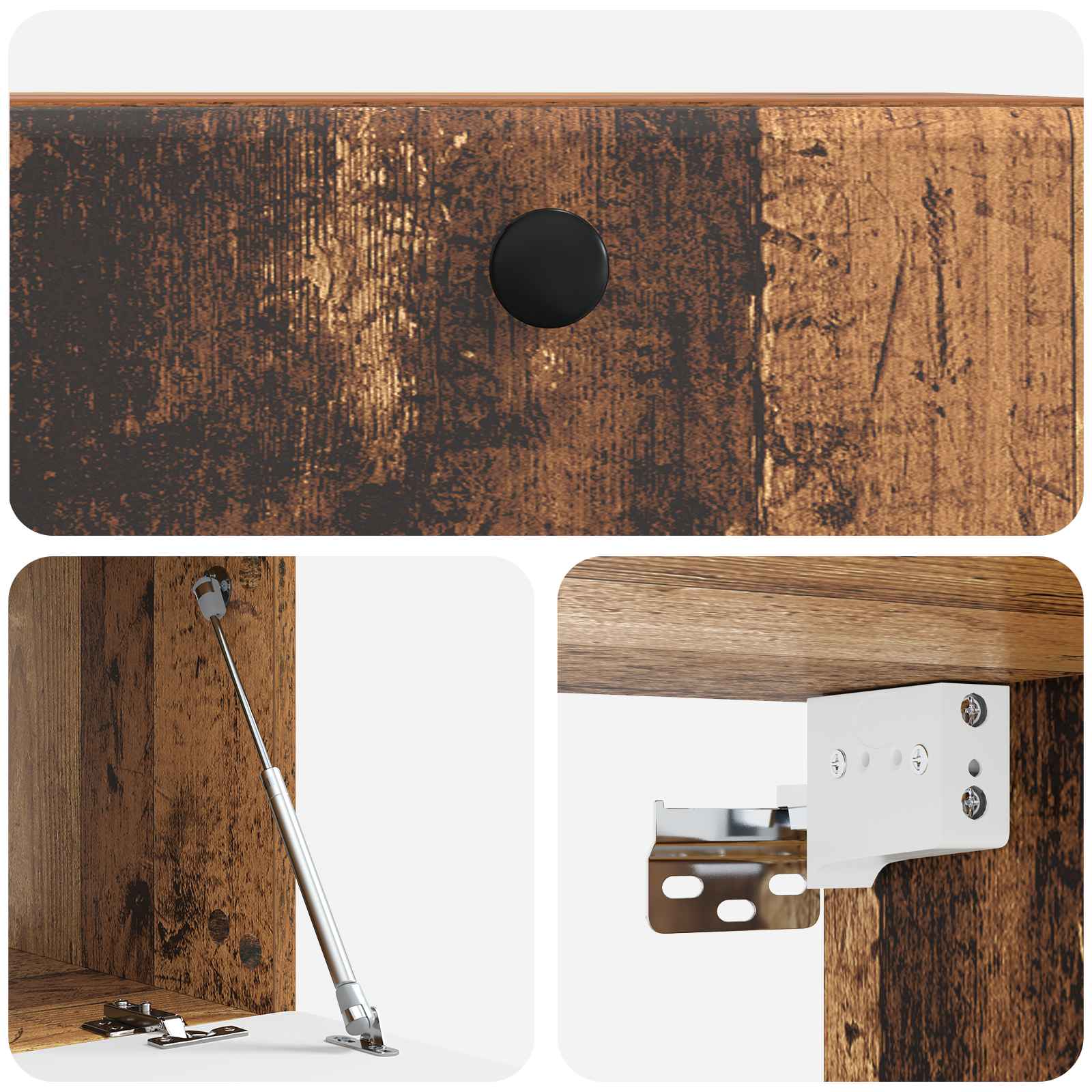 TV ormar za zid 59,5 x 41 x 30 cm Staro drvo Konstruirano drvo